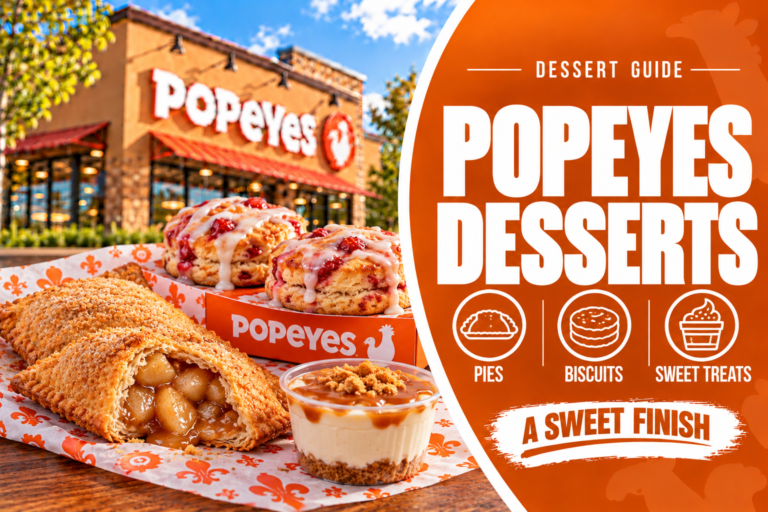 Popeyes Desserts