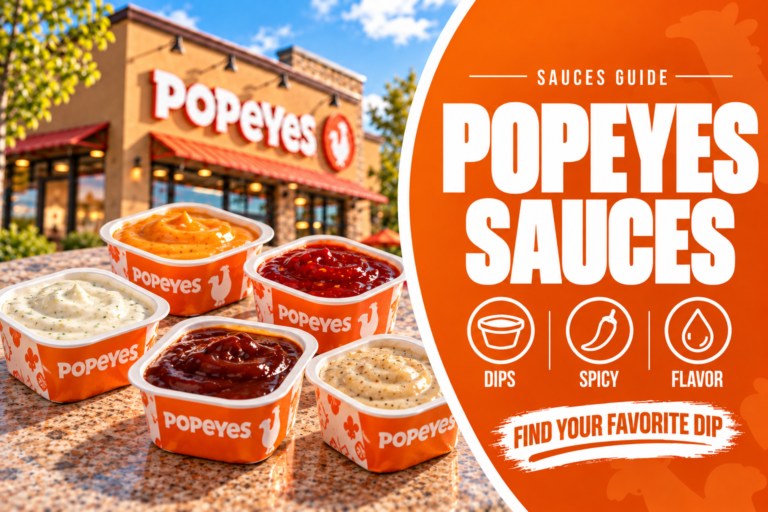 Popeyes Sauces