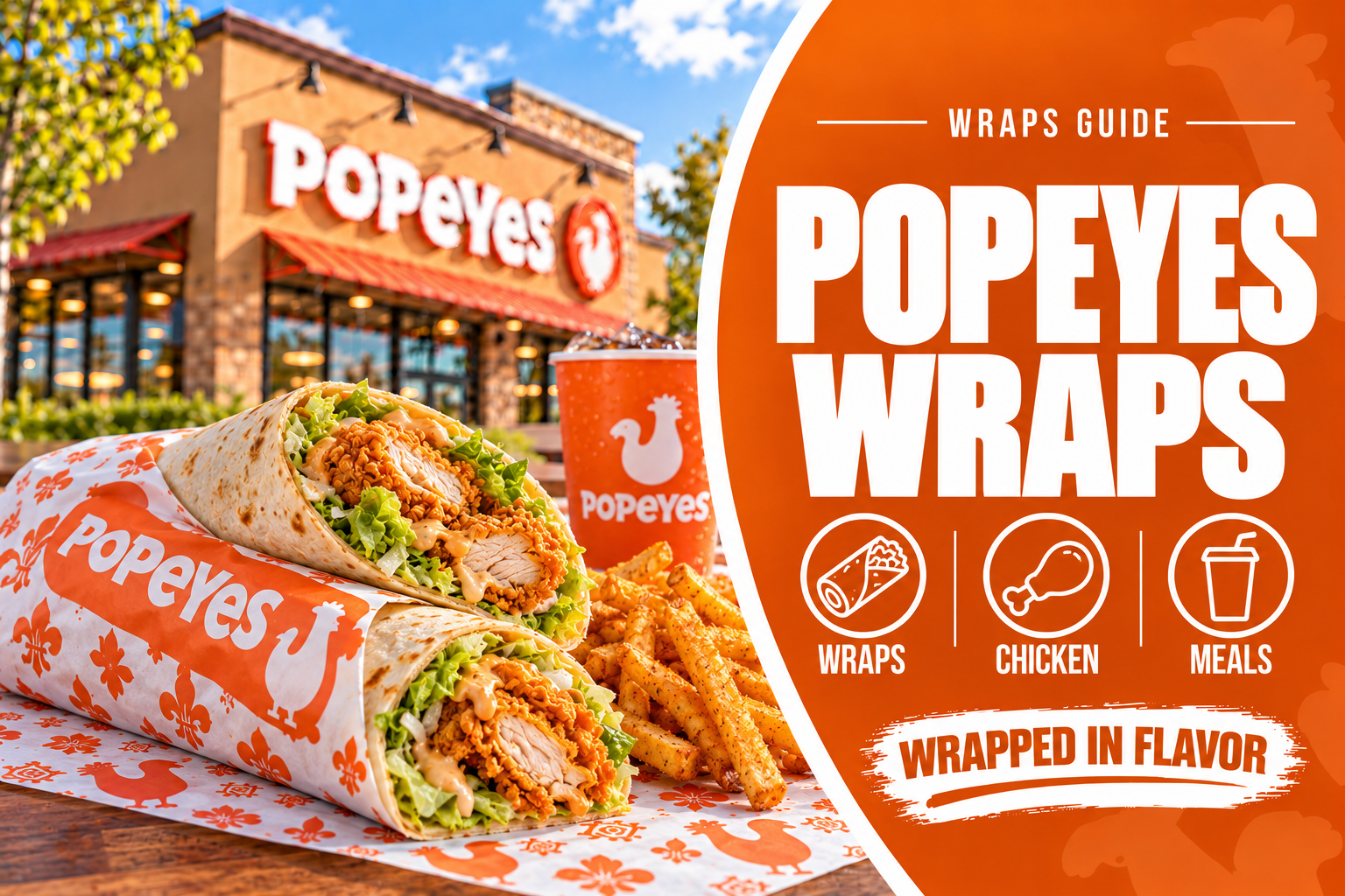 Popeyes Wraps 1 Popeyes Wraps